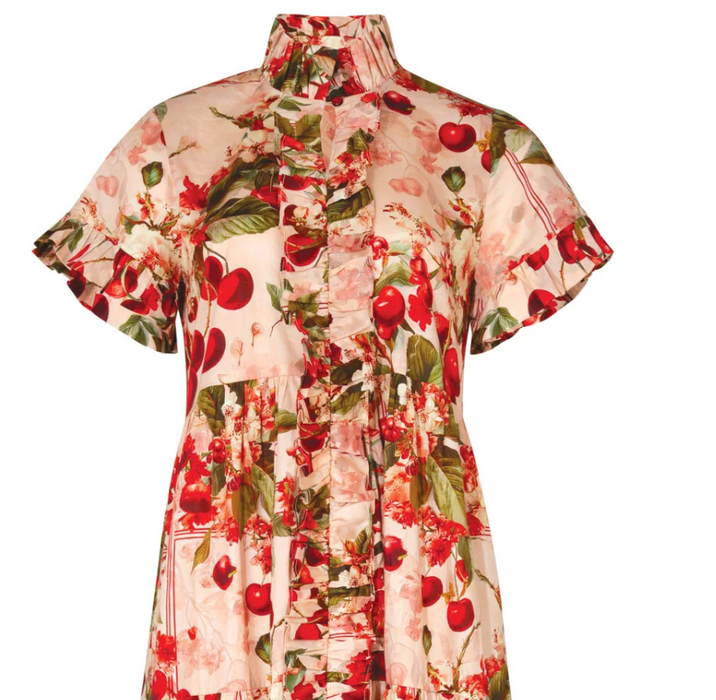 Frillaxed cherry dress /Coop
