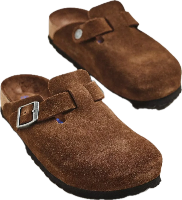 Boston Carafe tonal suede clog