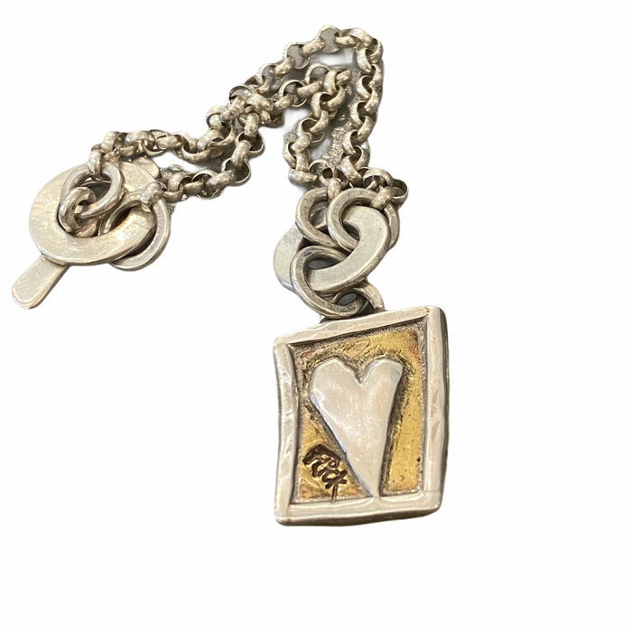 Postcard from the heart bracelet