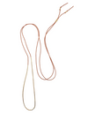 Abacus Row Dorado necklace in terracotta