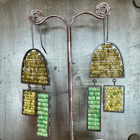 Anna Davern Reef earrings 3 piece arch shape, alternate view