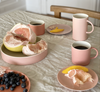 Anne Black espresso cup and petite milk jug
