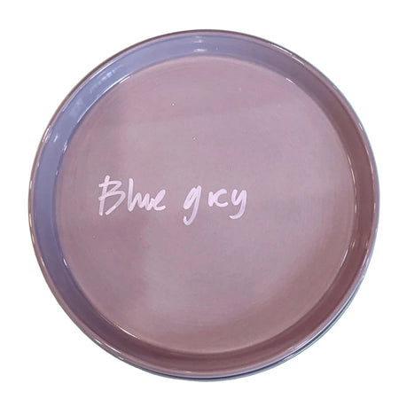 Anne Black porcelain side plate in blue grey