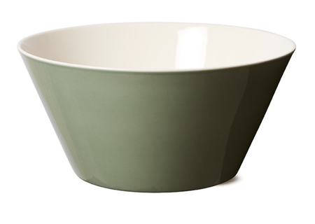 Anne Black salad bowl in jade