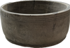 Barefoot gypsy Bleached Indian fruit bowl, alternate view