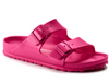Birkenstock Arizona EVA slide in beetroot pink, side view