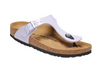 Birkenstock Gizeh vegan thong sandal in lavender, side view