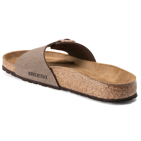 Birkenstock Madrid Big Buckle slide in mocca, inner side view