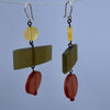 Candy Spender Jewels Sol y Mar dot dash dot resin earrings, alternate view
