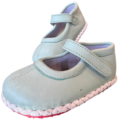 Chook Leaf Sumatra strapped shoe in mint