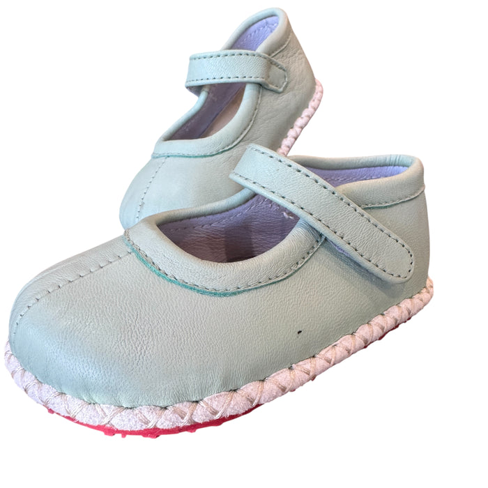 Chook Leaf Sumatra strapped shoe in mint