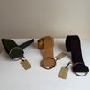 Chook Leaf wide slouchy belt suede in chalk