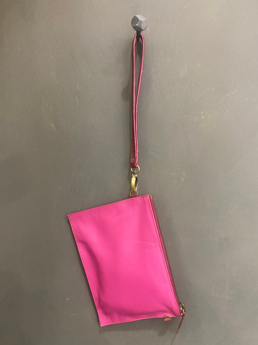 Chook Leaf zip pouch festival bag, alternate view