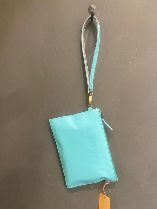 Chook Leaf zip pouch festival bag
