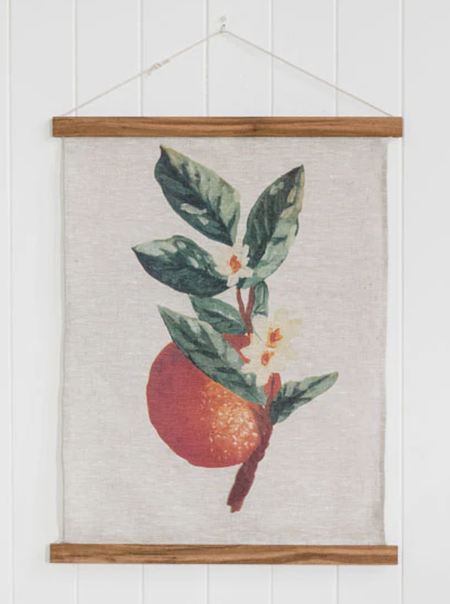 Corner block studio tea towel frame