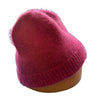 Cottage Industry angora wool beanies, alternate view