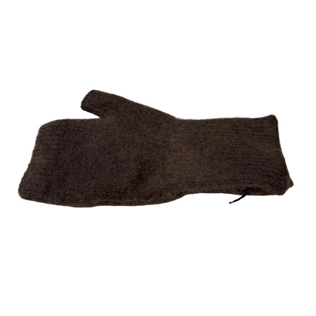 Cottage Industry glove cut off mitten long cuff in cocoa