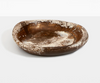 Dinosaur Designs small Bones bowl in cappuccino, brown and cream resin