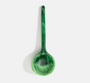 Dinosaur Designs medium Lunar spoon in moss, green resin