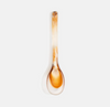 Dinosaur Designs Stone spoon in amber and clear resin