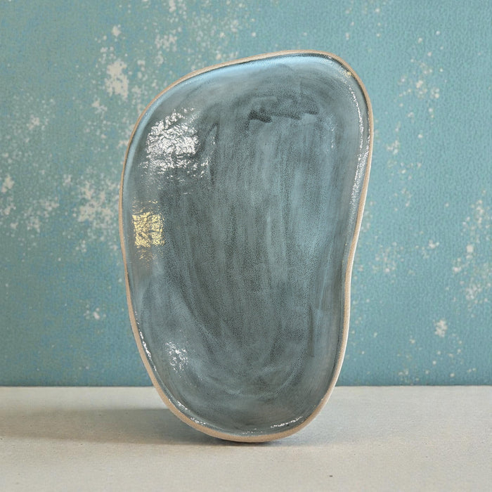 Drift Ceramics glazed platter, alternate view