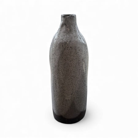 Drift Ceramics small bottle form in grey speckle