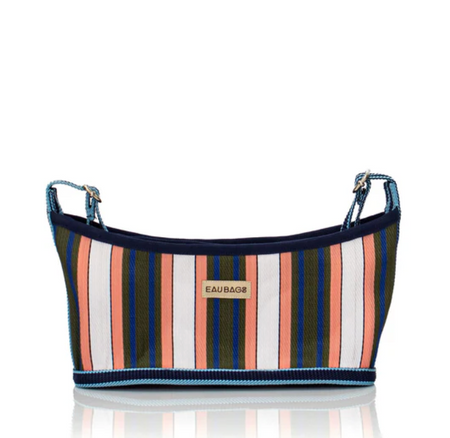 Eau bags Bébé in matisse orange stripe