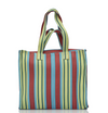 Eau bags Marché market bag in mint and brown
