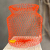 Emma Davies fine net vessels medium in red