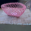 Emma Davies mesh net dish, extra extra small, in pink