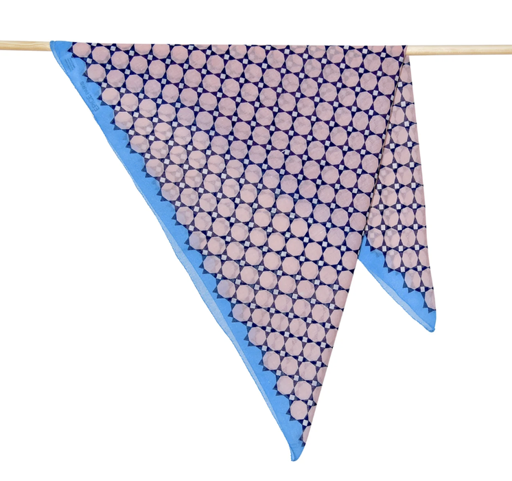 Epice cotton bandana in blush