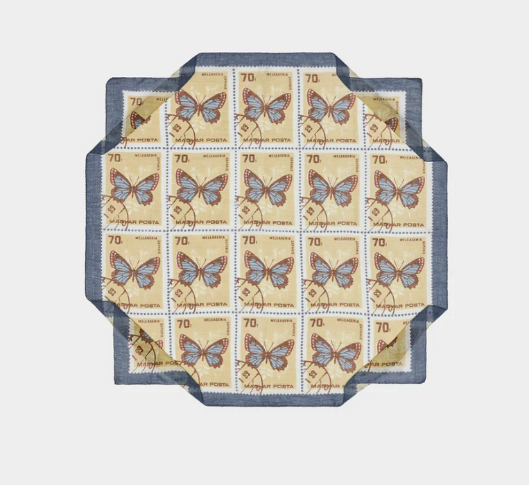 Epice cotton square bandana 70x70cm in dune