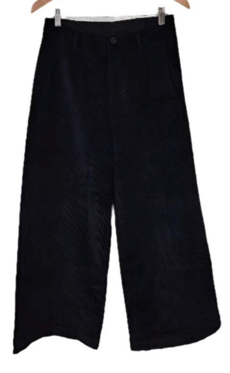 Etika Rene wide leg cord pants