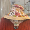 Felicity Northeast travel hat printed fabric, alternate view