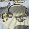 Designs by Flick sunshine flower and scroll bangle by Flick Pope