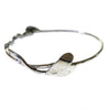 Flick Pope Tangled Up Heart silver bangle