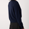Francie Anni lightweight cardigan in navy, back view
