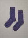 Francie possum merino socks in grape