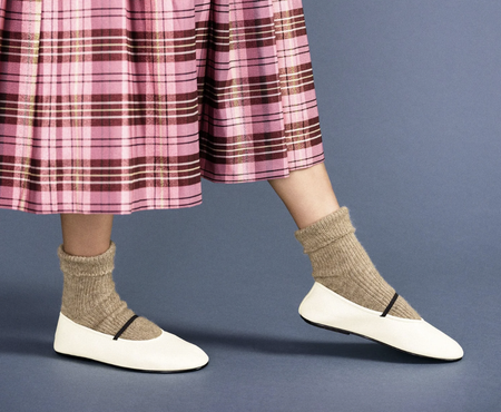 Hansel from Basel angora ankle socks