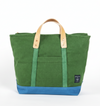 Immodest cotton Construction tote in pine