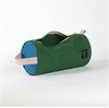 Immodest Cotton duffel kit toiletries bag in green and blue