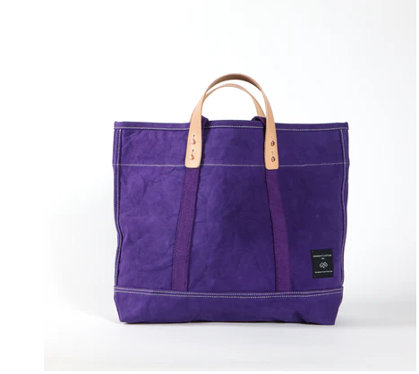 Immodest Cotton East West canvas tote, small