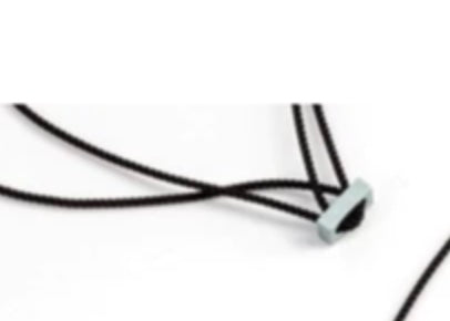 Kalinowski Cassini pendant in powder blue, alternate view