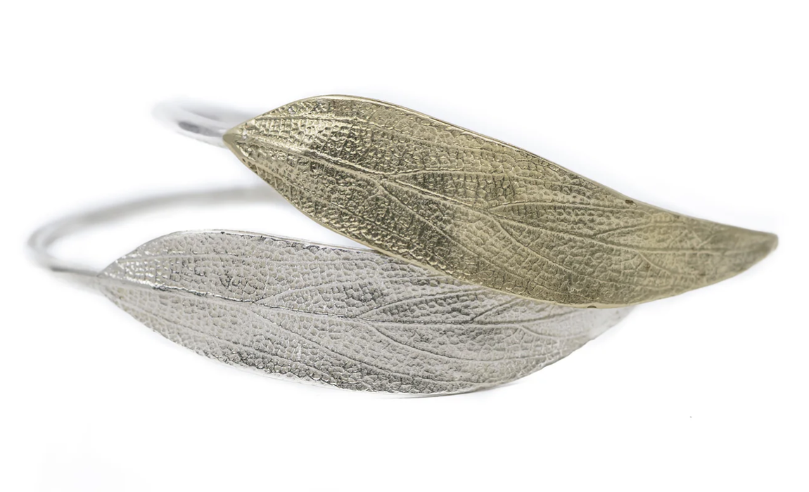 Kate Macindoe coastal banksia leaf bangle