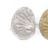 Kate Macindoe silver abalone shell ring