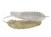 Kate Macindoe silver wallum coastal banksia leaf bangle, alternate view