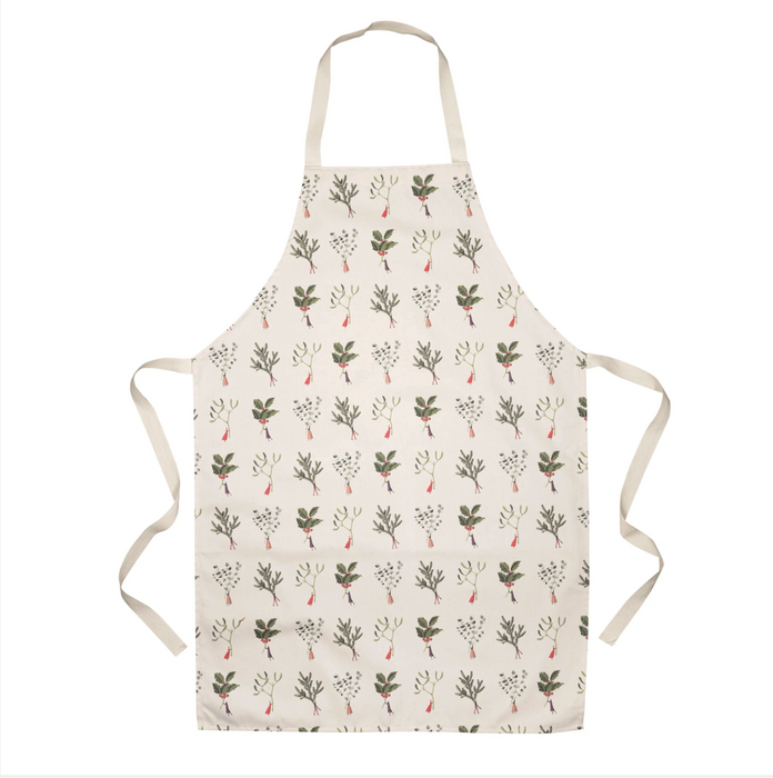 Laura Stoddart Christmas apron, alternate view