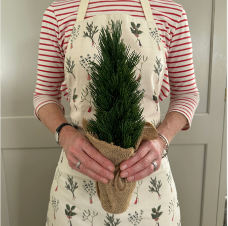 Laura Stoddart Christmas apron