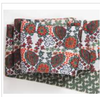 Les Belles Vagabondes Morea silk bandeau, red and green floral print
