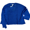 Luna cropped mohair v neck jumper, alternate view